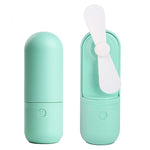 USB Aufladung Handlicher Mini Klappventilator Desktop Ventilator