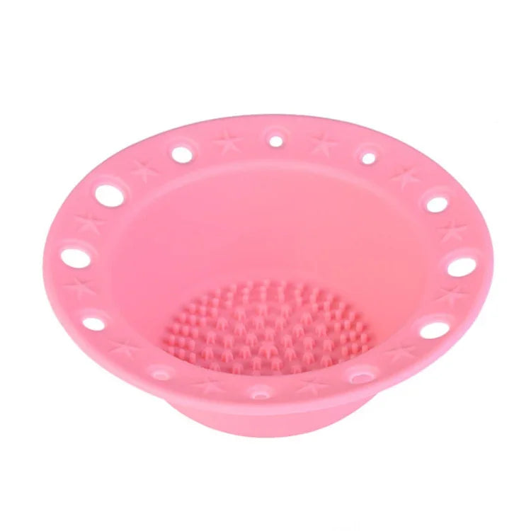 Silikon-Pinselablage für Kosmetikprodukte, Make-up-Pinsel, spezielle Reinigungsschale