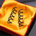 5 Stück Spiralhaarnadeln, Haaraccessoires, Haarnadeln, Spiralen, Haarnadelköpfe, Y-förmige, runde Haarnadeln, Stirnbänder