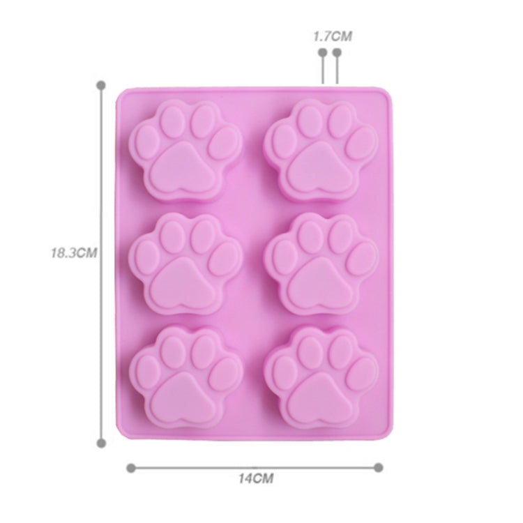 3 Stück Pfotenseife Eis Schokolade Kuchen Silikonform, Seifenform