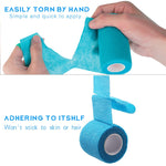 Selbstklebende elastische Bandage für Sport, 450 x 2,5cm, 450 x 5cm, 450 x 7,5cm, 450 x 10cm