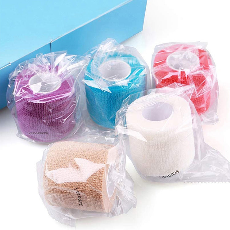 Selbstklebende elastische Bandage für Sport, 450 x 2,5cm, 450 x 5cm, 450 x 7,5cm, 450 x 10cm