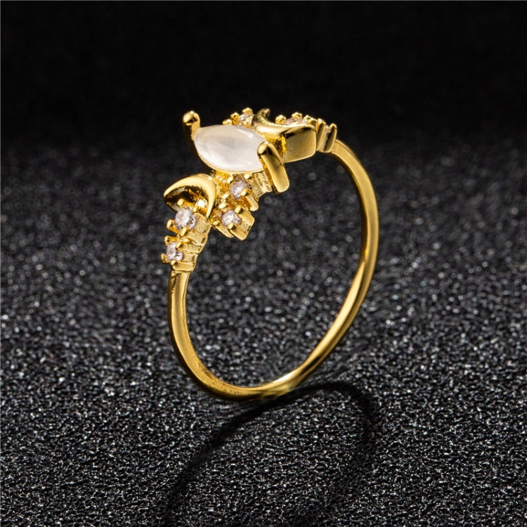 Weißer Opal Ring Damen Kristall Verlobungsringe, 10, 11, 5, 6, 7, 8, 9