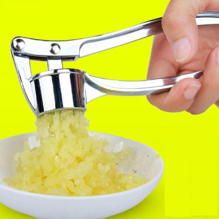 Küchen-Hand-Ingwer-Knoblauchpresse aus Edelstahl, Knoblauchpüree-Maschine, Edelstahl 3