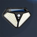 Solar-Wandleuchte, Körperinduktion, Gartenleuchte, Villa, wasserdicht, Außenbeleuchtung, Straßenlampe, 102 LED