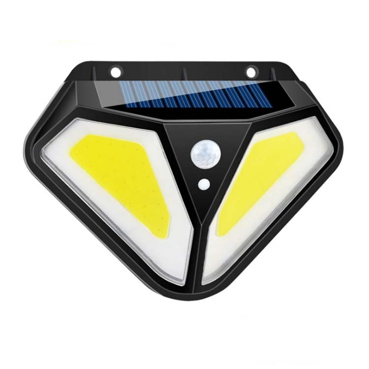 Solar-Wandleuchte, Körperinduktion, Gartenleuchte, Villa, wasserdicht, Außenbeleuchtung, Straßenlampe, 102 LED