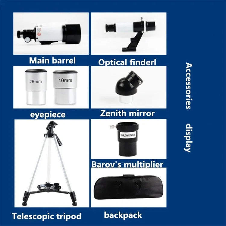 70400 Astronomisches Teleskop Hochleistungs-HD-Nachtsicht-Teleskop, 70400