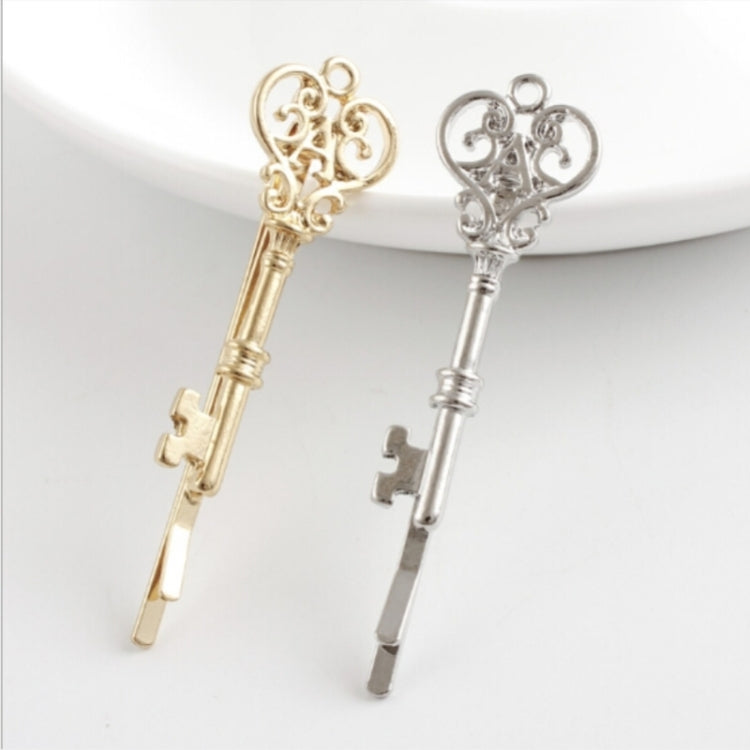 Vintage Damen Haarnadel Mini-Schlüsselhaarnadel Wortclip Haaraccessoires