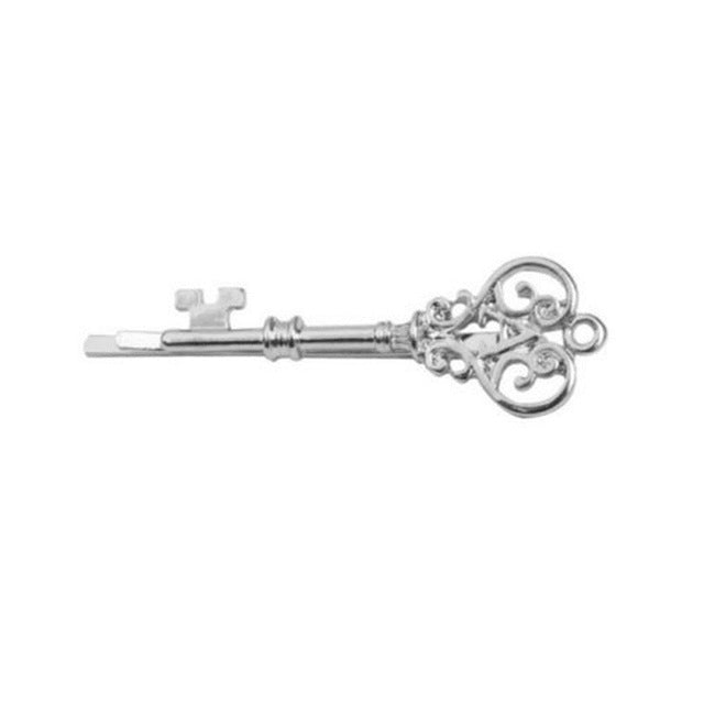 Vintage Damen Haarnadel Mini-Schlüsselhaarnadel Wortclip Haaraccessoires
