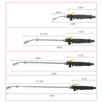 Garden Water Guns Stainless Steel Multifunction High Pressure Car Wash Spray Nozzle Hose Wand, 30cm, 48cm, 58cm, 72cm
