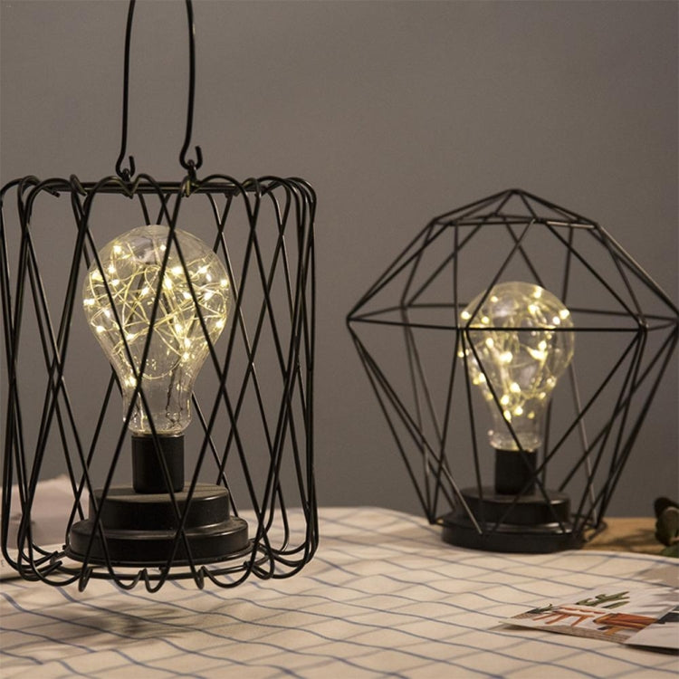 Minimalistische Kupferlampe Schlafzimmer Heim Schmiedeeiserne Tischlampe, Tragbar, 7-Wort, USB