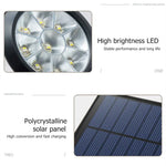 9 LEDs Solar Gartenleuchten LED Außen Garten Verstellbare IP65 Wasserdichte Leuchte, Farbwechsel, Warmweiß + Weißlicht