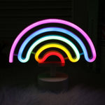 Regenbogenlicht Dekoration Neon-Nachtlichter, Regenbogen