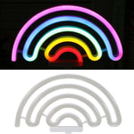 Regenbogenlicht Dekoration Neon-Nachtlichter, Regenbogen