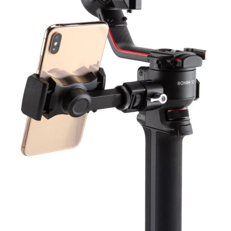 Originale dreiteilige Handyhalterung für DJI RS 3 Mini/DJI RS 3 Pro/DJI RS 3/DJI RS 2/DJI RSC 2, Original DJI Handyhalterung