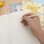 G12G108 Kawaii Niedlich Natur Blumen Vögel Tier Notizbuch Malerei Tagebuch Buch Journal Aufzeichnungen Büro Schulbedarf, zufällige Farblieferung, G12G108