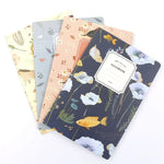 G12G108 Kawaii Niedlich Natur Blumen Vögel Tier Notizbuch Malerei Tagebuch Buch Journal Aufzeichnungen Büro Schulbedarf, zufällige Farblieferung, G12G108