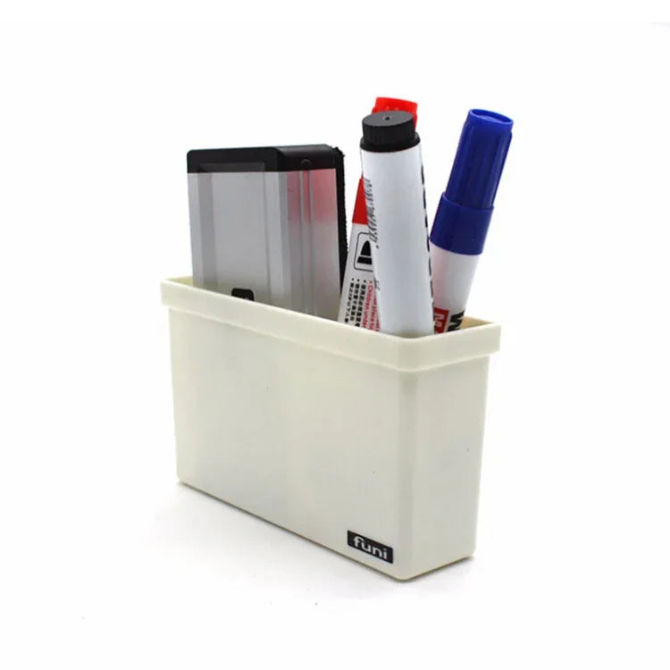 2 Stück Magnetische Kunststoff-Aufbewahrungsbox Schublade Tafel Kreidestifte Schreibtisch-Organizer Heim-Aufbewahrungsboxen, Magnetische Aufbewahrungsbox
