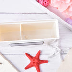 2 Stück Magnetische Kunststoff-Aufbewahrungsbox Schublade Tafel Kreidestifte Schreibtisch-Organizer Heim-Aufbewahrungsboxen, Magnetische Aufbewahrungsbox