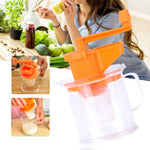 Manuelle Sojabohnenentsafter-Maschine Obst Gemüse Handpresse, Manueller Sojabohnenentsafter