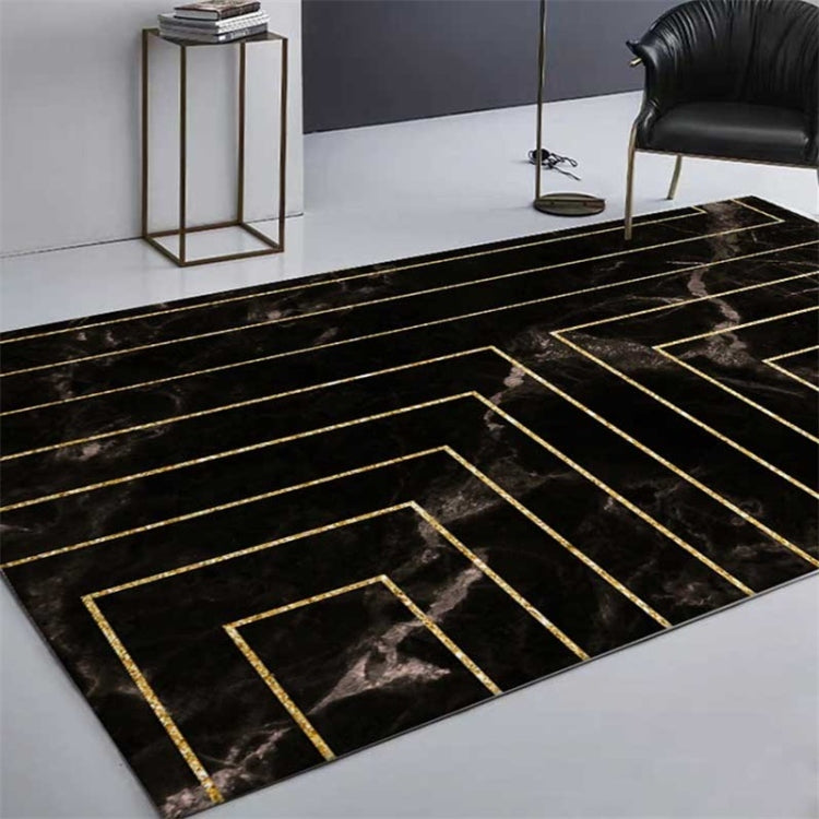 Marmor-Textur Quadratische Linien Teppiche für Wohnzimmer, 40x60cm, 45x75cm, 60x90cm, 40x120cm, 80x120cm, 80x160cm, 100x160cm, 120x160cm, 150x200cm, 160x230cm