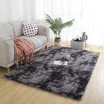 Einfacher Sofabett-Nacht-Gradienten-Teppich Wohnzimmer Schlafzimmer-Matte, Hellblau 40x60cm, Rosa 40x60cm, Hellgrau 40x60cm, Dunkelgrau 40x60cm, Camel 40x60cm, Dunkel-Camel 40x60cm, Kaffee 40x60cm, Hellblau 50x80cm, Rosa 50x80cm, Hellgrau 50x80cm