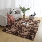 Einfacher Sofabett-Nacht-Gradienten-Teppich Wohnzimmer Schlafzimmer-Matte, Hellblau 40x60cm, Rosa 40x60cm, Hellgrau 40x60cm, Dunkelgrau 40x60cm, Camel 40x60cm, Dunkel-Camel 40x60cm, Kaffee 40x60cm, Hellblau 50x80cm, Rosa 50x80cm, Hellgrau 50x80cm