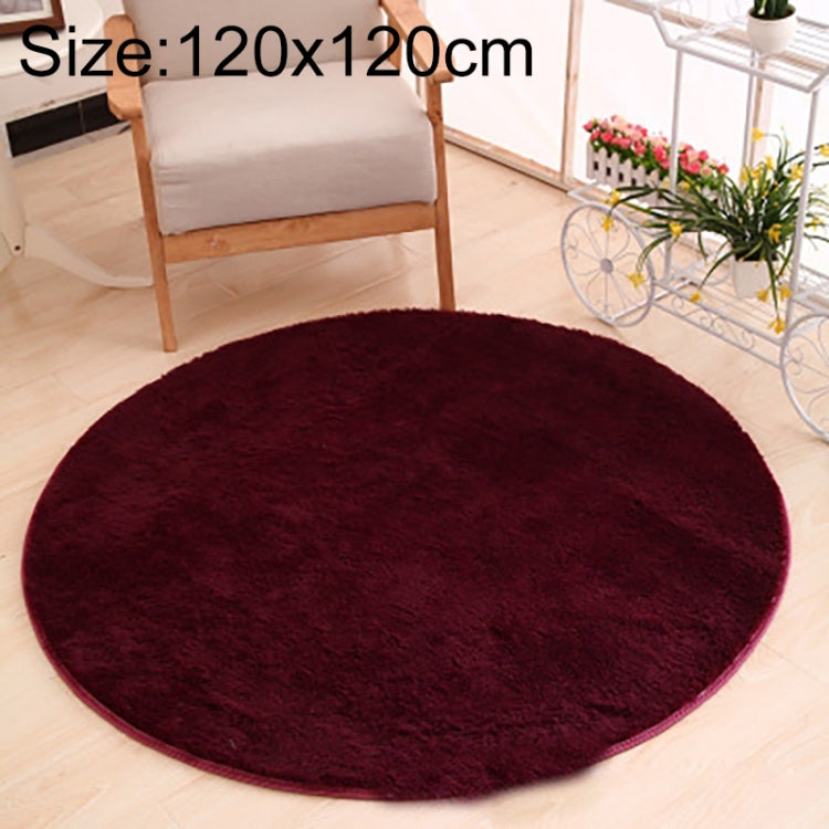 KSolid Runder Teppich Weiche Fleece-Matte Rutschfester Teppich Kinderzimmer Fußmatten, Durchmesser: 80 cm, Durchmesser: 100 cm, Durchmesser: 120 cm