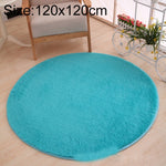 KSolid Runder Teppich Weiche Fleece-Matte Rutschfester Teppich Kinderzimmer Fußmatten, Durchmesser: 80 cm, Durchmesser: 100 cm, Durchmesser: 120 cm