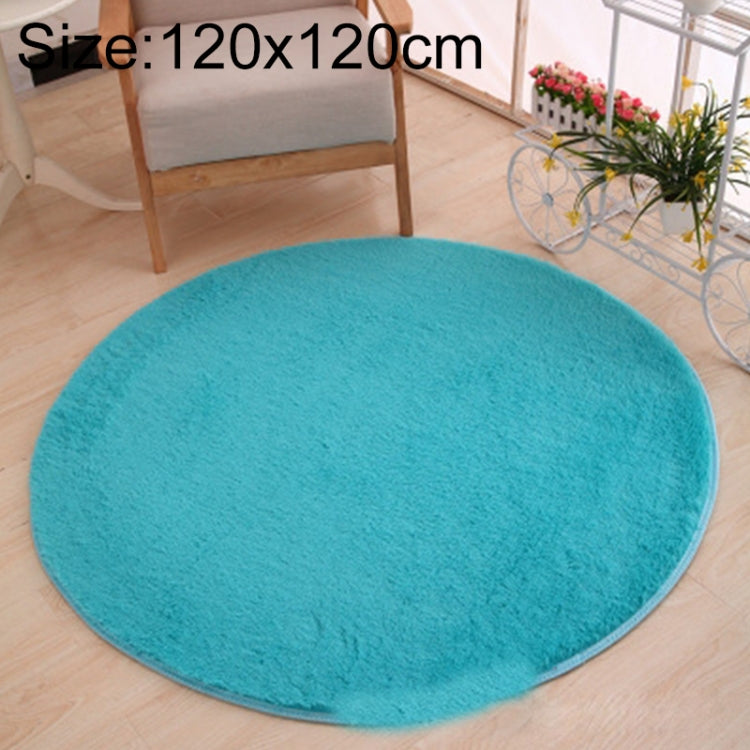 KSolid Runder Teppich Weiche Fleece-Matte Rutschfester Teppich Kinderzimmer Fußmatten, Durchmesser: 80 cm, Durchmesser: 100 cm, Durchmesser: 120 cm