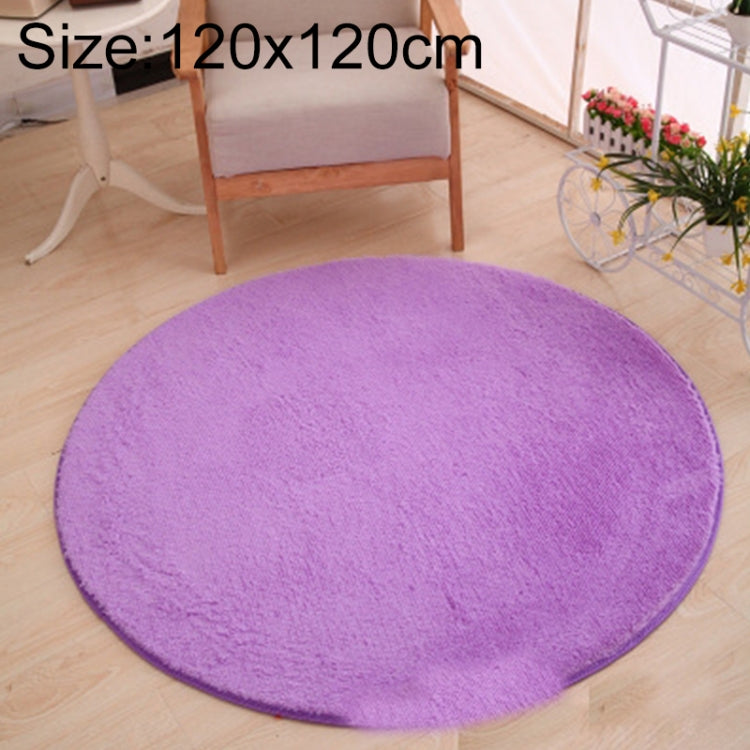 KSolid Runder Teppich Weiche Fleece-Matte Rutschfester Teppich Kinderzimmer Fußmatten, Durchmesser: 80 cm, Durchmesser: 100 cm, Durchmesser: 120 cm