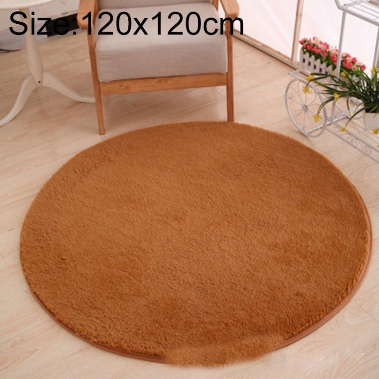 KSolid Runder Teppich Weiche Fleece-Matte Rutschfester Teppich Kinderzimmer Fußmatten, Durchmesser: 80 cm, Durchmesser: 100 cm, Durchmesser: 120 cm