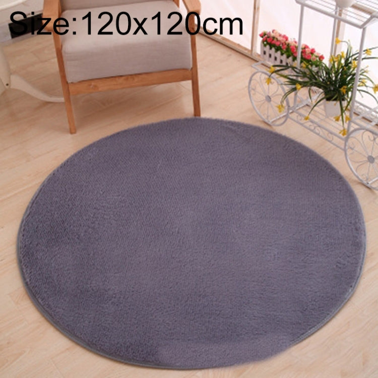 KSolid Runder Teppich Weiche Fleece-Matte Rutschfester Teppich Kinderzimmer Fußmatten, Durchmesser: 80 cm, Durchmesser: 100 cm, Durchmesser: 120 cm
