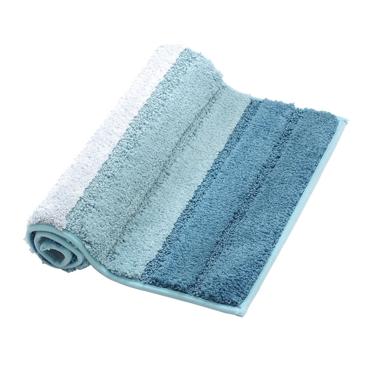 Stripe Indoor Anti-Rutsch Bad Küche Fußmatte Mikrofaser Teppich, 46x71cm, 51x81.5cm