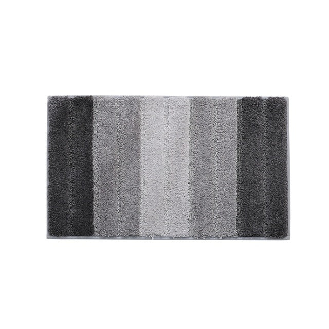 Stripe Indoor Anti-Rutsch Bad Küche Fußmatte Mikrofaser Teppich, 46x71cm, 51x81.5cm