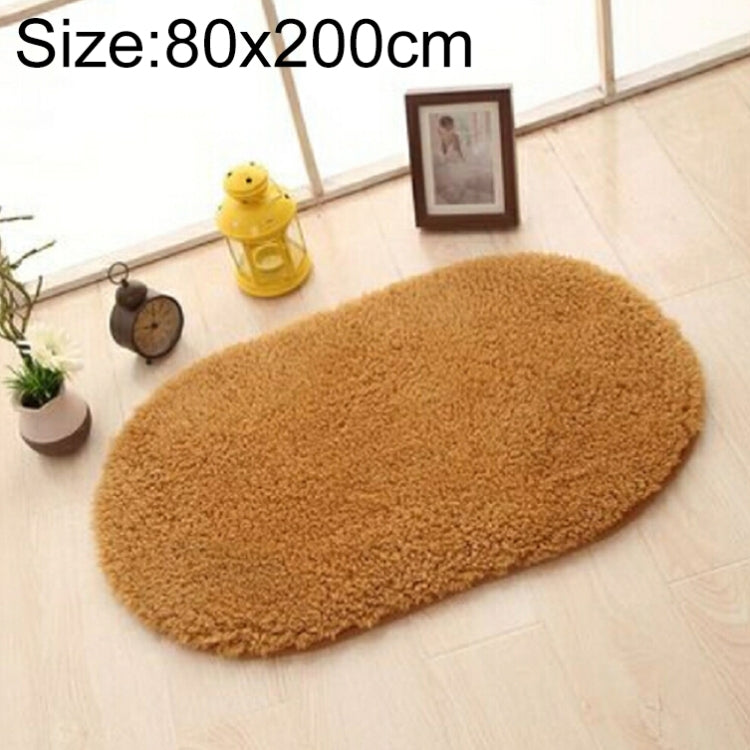 Kunstfell-Teppich, rutschfest, einfarbig, Badteppich, Kinderzimmer-Fußmatten, oval, Schlafzimmer-Wohnzimmer-Teppiche, 80x200cm, 120x200cm, 140x200cm, 160x230cm