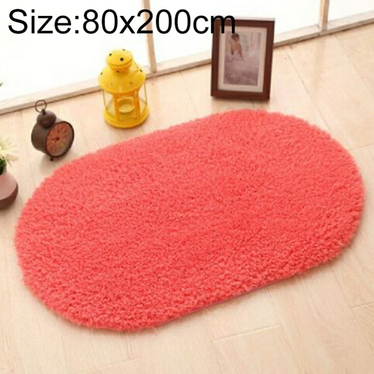 Kunstfell-Teppich, rutschfest, einfarbig, Badteppich, Kinderzimmer-Fußmatten, oval, Schlafzimmer-Wohnzimmer-Teppiche, 80x200cm, 120x200cm, 140x200cm, 160x230cm
