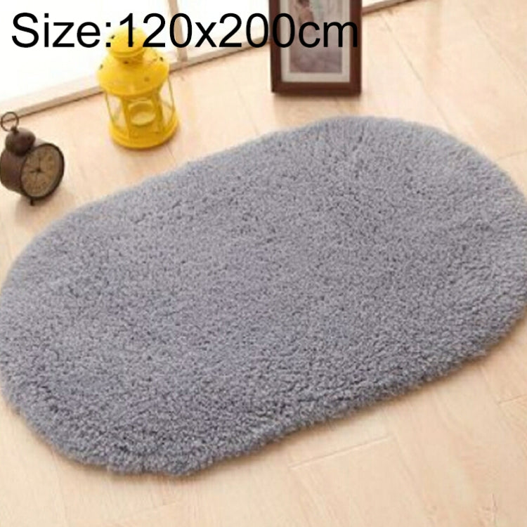 Kunstfell-Teppich, rutschfest, einfarbig, Badteppich, Kinderzimmer-Fußmatten, oval, Schlafzimmer-Wohnzimmer-Teppiche, 80x200cm, 120x200cm, 140x200cm, 160x230cm