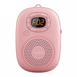 Rolton E200 Handy, kabelloser Bluetooth-Lautsprecher, Mini, tragbar, für den Außenbereich, kleiner Audio-Subwoofer-Lautsprecher, Pink, Blau, Schwarz