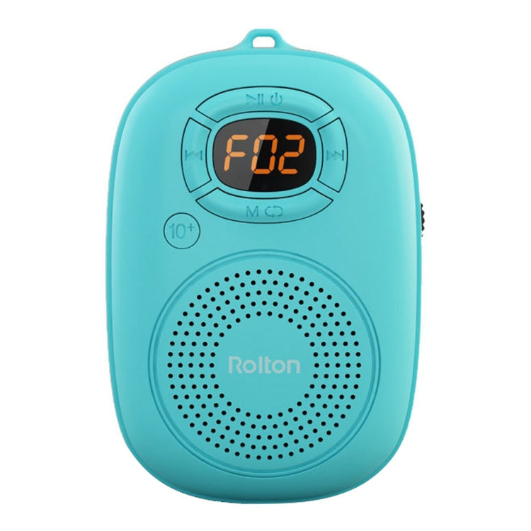 Rolton E200 Handy, kabelloser Bluetooth-Lautsprecher, Mini, tragbar, für den Außenbereich, kleiner Audio-Subwoofer-Lautsprecher, Pink, Blau, Schwarz