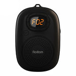 Rolton E200 Handy, kabelloser Bluetooth-Lautsprecher, Mini, tragbar, für den Außenbereich, kleiner Audio-Subwoofer-Lautsprecher, Pink, Blau, Schwarz