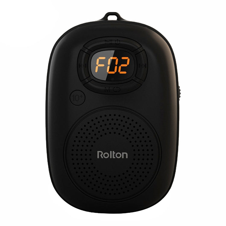 Rolton E200 Handy, kabelloser Bluetooth-Lautsprecher, Mini, tragbar, für den Außenbereich, kleiner Audio-Subwoofer-Lautsprecher, Pink, Blau, Schwarz