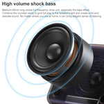 BT-511 Mini LED HD Spiegel Bluetooth Lautsprecher, Unterstützt 32GB TF-Karte & 3,5mm AUX & Dualen Wecker & Echtzeit-Temperatur & Freisprechen, Weiß, Rosa, Schwarz, Rot