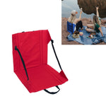 Outdoor Camping Picknick Stand Sitzkissen Faltbar Feuchtigkeitsdicht Schmutzabweisend Verschleißfestes Kissen, 44 x 43 x 44 Rot, 44 x 43 x 44 Blau, 44 x 43 x 44 Schwarz