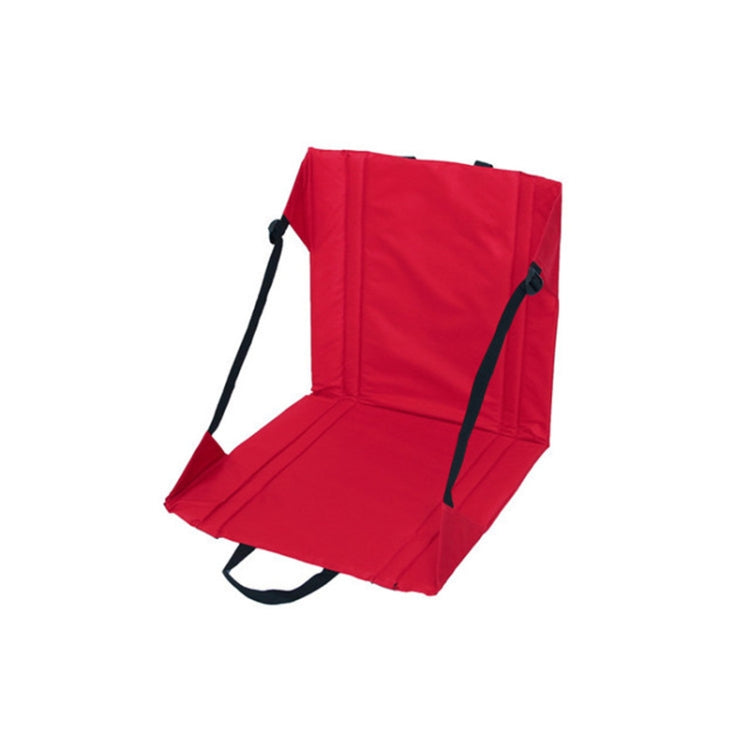 Outdoor Camping Picknick Stand Sitzkissen Faltbar Feuchtigkeitsdicht Schmutzabweisend Verschleißfestes Kissen, 44 x 43 x 44 Rot, 44 x 43 x 44 Blau, 44 x 43 x 44 Schwarz