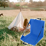 Outdoor Camping Picknick Stand Sitzkissen Faltbar Feuchtigkeitsdicht Schmutzabweisend Verschleißfestes Kissen, 44 x 43 x 44 Rot, 44 x 43 x 44 Blau, 44 x 43 x 44 Schwarz