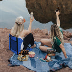 Outdoor Camping Picknick Stand Sitzkissen Faltbar Feuchtigkeitsdicht Schmutzabweisend Verschleißfestes Kissen, 44 x 43 x 44 Rot, 44 x 43 x 44 Blau, 44 x 43 x 44 Schwarz