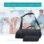 Postoperative Unterarmschlinge, multifunktionale Schulter-, Nacken- und Handgelenkschlinge, Fixierungsbandage für Armfrakturen, S Schwarz, M Schwarz, L Schwarz
