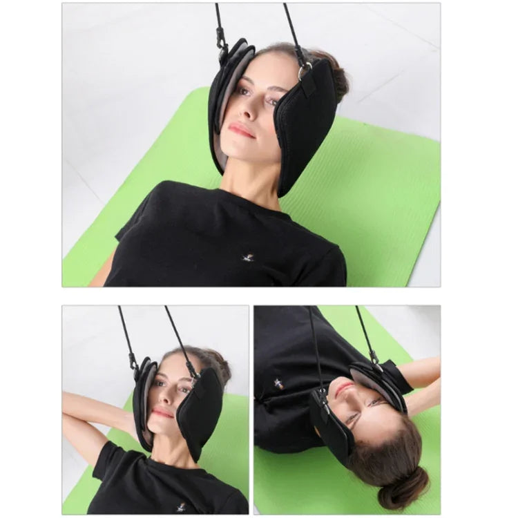 Nackenstrecker zur Linderung von Müdigkeit, Nackenhängematte, Alte Hängematte + Augenmaske + Tasche für den Nackenbereich, Neue Hängematte + Augenmaske + Tasche für den Nackenbereich