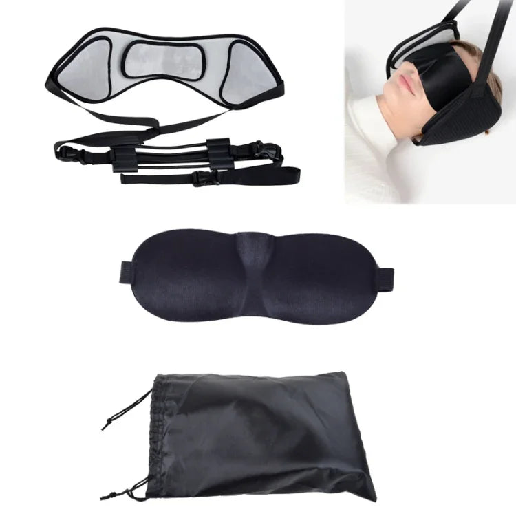Nackenstrecker zur Linderung von Müdigkeit, Nackenhängematte, Alte Hängematte + Augenmaske + Tasche für den Nackenbereich, Neue Hängematte + Augenmaske + Tasche für den Nackenbereich